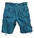 Studio 10 Mens Belted Cargo Garment Dyed 100% Cotton Short