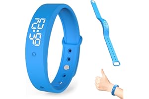 Vibrating Alarm Clock Watch, Fitsleeps Rise Alarm Band, Silent Wake-Up Wristband, Fit Sleeps Shake Clock Bracelet, Men Women 