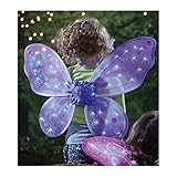 Purple LED Twinkling Fairy Wings
