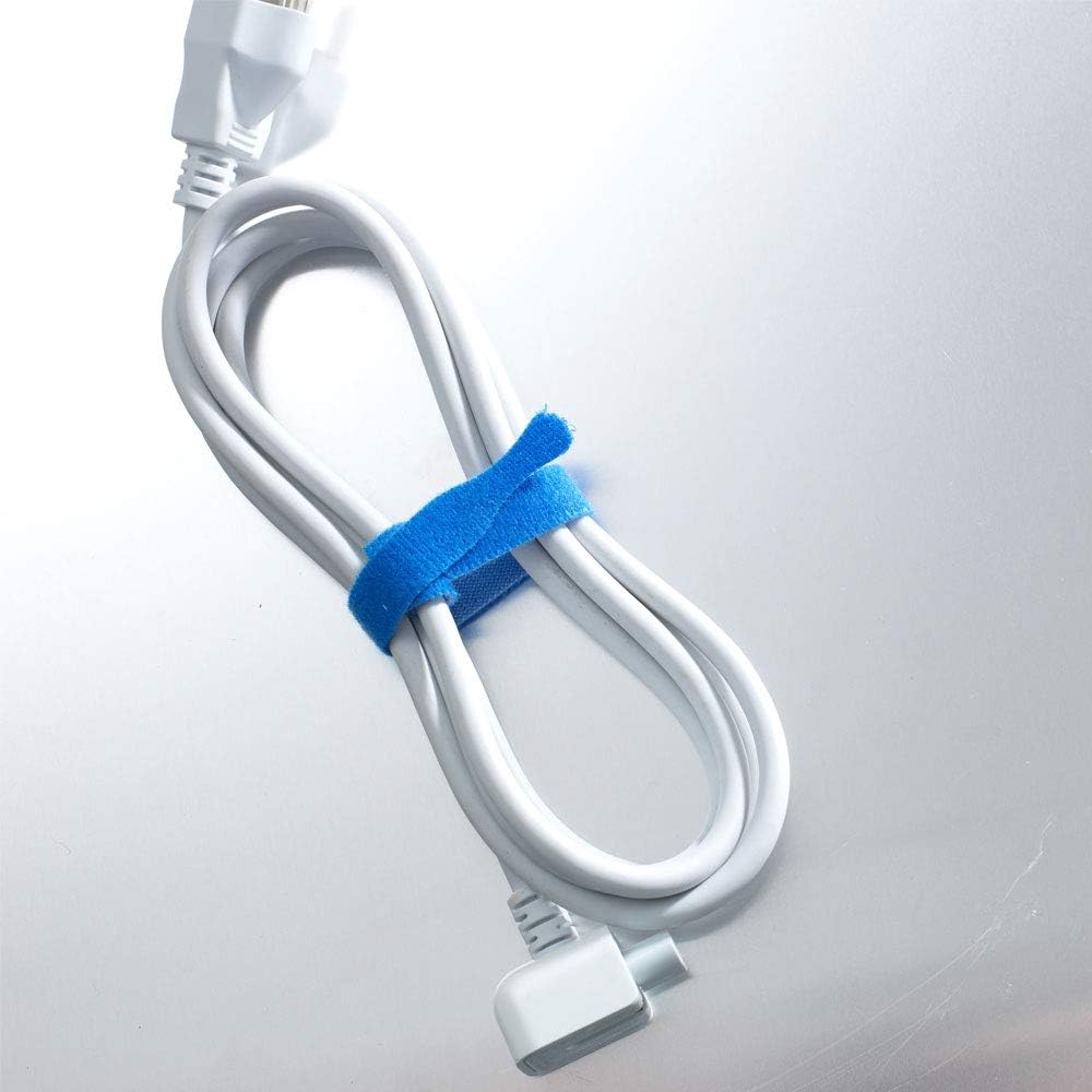 VELCRO Brand ONE-WRAP Ties | Cable Management, Wires & Cords | Self Gripping Cable Ties, Reusable | 5 Ct - 8" x 1/2" | Multi-color: Office Products