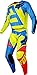 Fox Racing 180 Nirv Youth Boys Off-Road Motorcycle Jerseys - Yellow/Blue / Medium