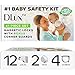 Magnetic Cabinet Locks Child Safety 41-Piece Kit with New Upgraded Adhesive [12 Magnet Locks 2 Keys 4 Corner Guards] Easy Installation with Included Manual | No-Drill Baby Proofing Locks