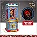 FAO Schwarz Zoltan The Fortune Teller Vintage Carnival-Style Fortune Telling Machine, Button-Activated Talking Fortunes with LED Light & Animation; Classic Retro Design in Blue/Red/Gold