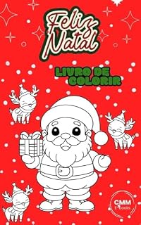 Livro Feliz Natal - Livro para colorir