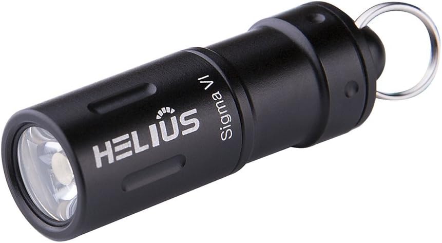 Mini Led Keyring Torch Light, Super Bright USB Rechargeable Waterproof Keychain Torch with 2 Modes Including Rechargeable Battery, Micro USB Cable, Waterproof O-Rings and O-Ring (Black)