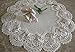 Galleria di Giovanni Doily Royal Rose European Lace Antique White Topper Dresser Scarf 16