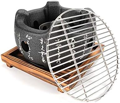 Amania Trading Ltd HIGOSHI Japanese Portable Cooking TEBURU ROUND LARGE Table Top Charcoal Mini BBQ grill - Image 4
