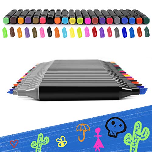 6 Fabric+Markers+Permanent+Graffiti+T+Shirts