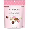 Kopper's Chocolate Ice Cream Maltballs - Cookies & Creme, Milk Chocolate, Strawberry & Creme, French Vanilla - 4 Ounce Gift Bag