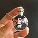 3D Crystal Ball Night LED Color Changing Lighting up Keychain