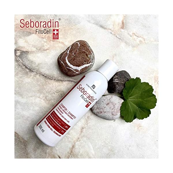 Seboradin-Hair-Loss-and-regrowth-Fitocell-Shampoo-with-Swiss-Technology-Stem-Cells-Phytocelltec-Malus-Domestica-and-Biotin-for-Men-and-Women-200-ml SEBORADIN FITO CELL Hair Shampoo for Stronger Hair 200 ml | Hair Loss and Regrowth | Swiss Technology Stem Cells…
