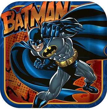 Batman Lunch Plates - 8 Count