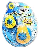 Wave Runner Skipping Speed Duo Set Water Skipping Bouncing Balls Mega Ball & Pool Ball- Two Water Balls for Price of One (Single)