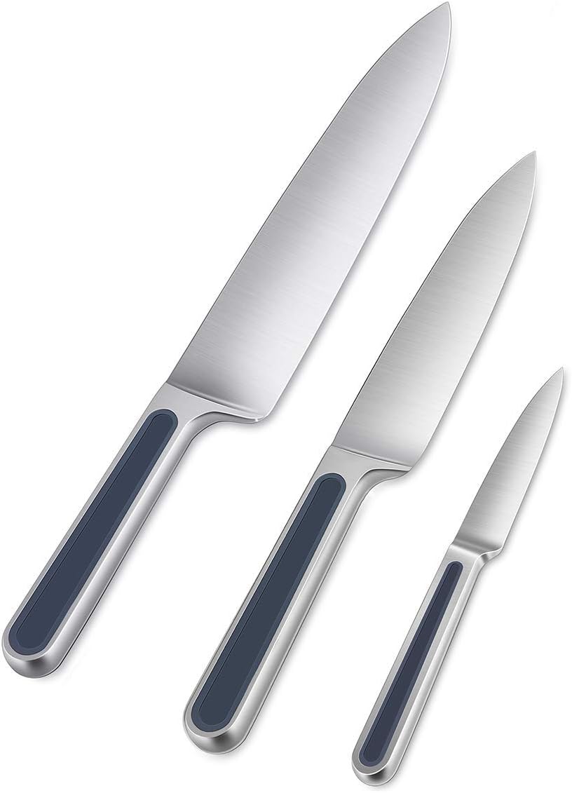 Amazon Com Universal Expert Kitchen Knives Set Of 3 Silver Kitchen Dining