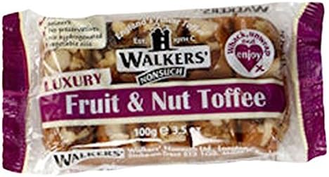 Walkers Nonsuch Andy Pack Bars 100 g Fruit & Nut (Pack of 10)