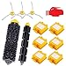 Aqua Green Replacement Parts Kit For Irobot Roomba 700, 760, 770, 780, 790 Vacuum Cleaner Includes 6 Hepa Filters & 3 Side Brush & 1 Bristle Brush and Flexible Beater Brush,Cleaning Tool