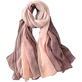 First Choose Silk Feeling Long Satin Scarf Fashion Beach Scarf Shawl Check Style Sunscreen Shawls Wraps-Lightweight Pattern