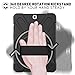 Zenrich Galaxy Tab S2 9.7 Case, dropproof High Impact Resistant Heavy Duty Armor Cover W/Hand Strap Handle Shoulder Belt Carry Shell for Samsung SM-T810/SM-T813/SM-T815 T810 9.7 inch Tablet (Black)