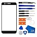 MMOBIEL Front Glass Repair Kit Compatible with LG K20 Plus / K10-5.3 inch - Lens Screen Replacement Repair Kit - Incl. Toolkit - Black