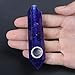 Hongjintian Best Grade Quality Natural Blue Fused Quartz Crystal Pipe Tobacco Smoke Pipe