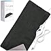 GENIANI Electric Heating Pad - Black, Fabric, 2 Settings, 1 Element