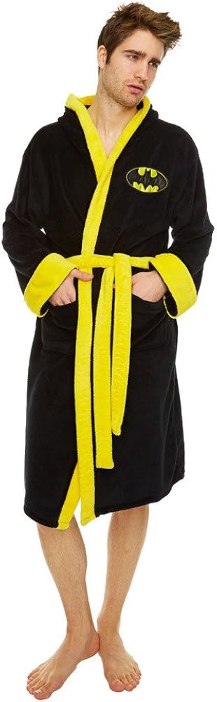 mens batman dressing gown with hood