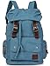 Eshops Canvas Casual Backpack for Women & Girls Boys Backpacks for Middle School College Book Bags