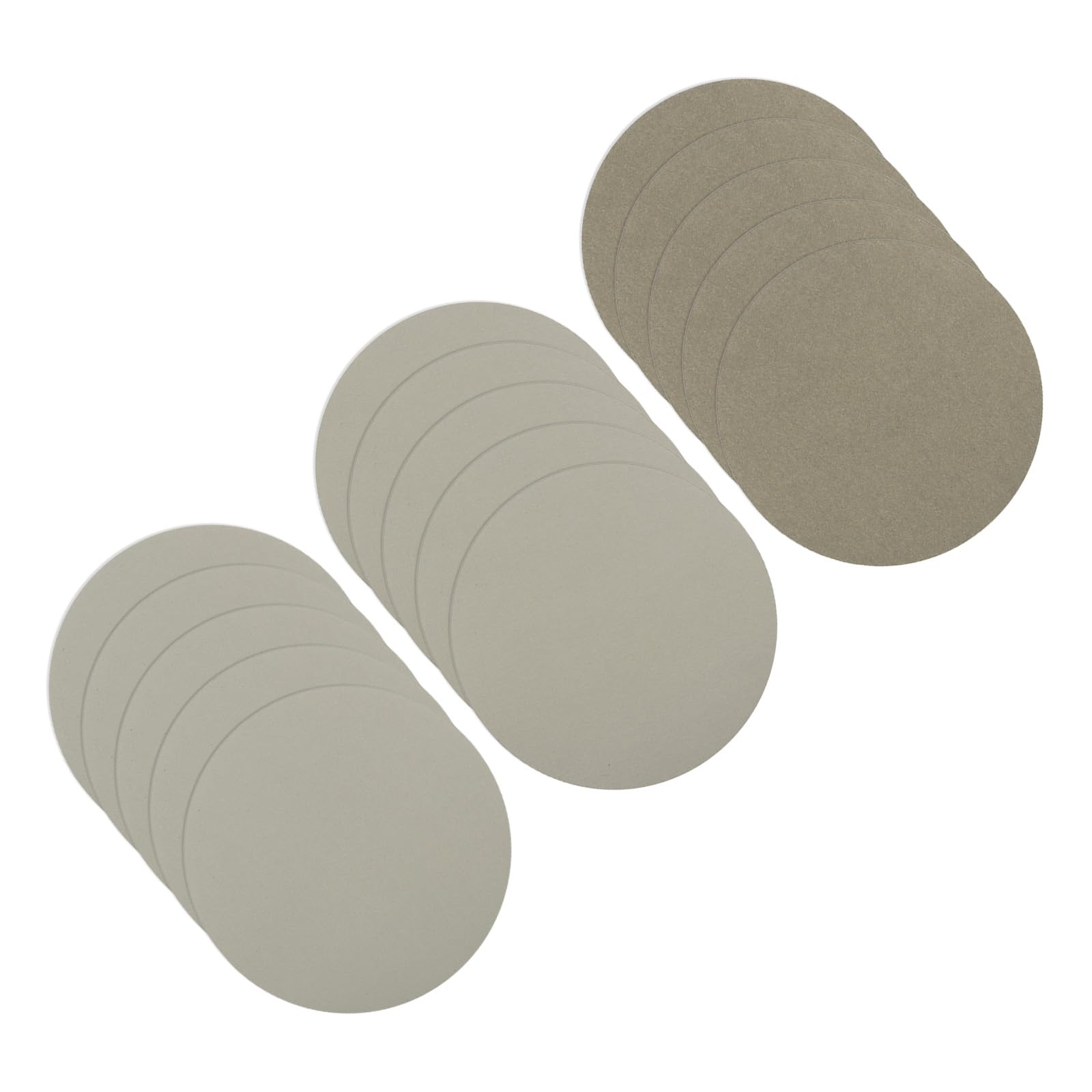 CoCud Hook & Loop Sanding Disc, 3" Dia 3000/5000/10000 Assorted Grit, No Hole Wet Dry Orbital Sandpaper Silicon Carbide - (Applications: for Wood or Metal Polishing), 15-Pieces