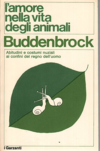 Lamore Nella Vita Degli Animali Von Buddenbrock Wolfgang