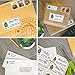 750 Blank Address Labels, FBA Barcode Labels (5030, 1” x 2 5/8”) – Strong Adhesive Sticker FNSKU Mailing Labels – Printable Labels for Mailing Envelopes