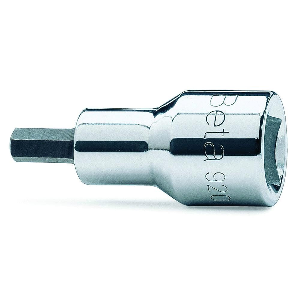 Beta 9200423 Model 920 Pe8 Hexagon Bit Socket Driver, 1/2 Drive, 8mm