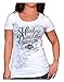 Harley-Davidson Women's Speedway H-D Embellished Short Sleeve Tee, White