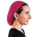 Women's Colorful Hair Net - Mesh Hair Net - Value Pack- 12 Beautiful Hair Net Snood - Crochet Hair Net