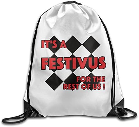 Unisex Bag It's A Festivus For The Rest Of Us With Pole Drawstring Backpack