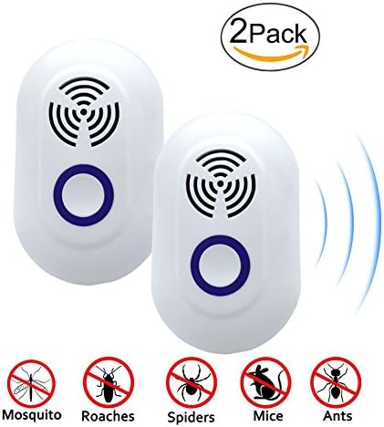 Pest Reject Electronic Magnetic Control Insets and Rodents, Repel Ants, Mice, Bugs,Spiders,Roaches,Lizards and More by Faladi (2)