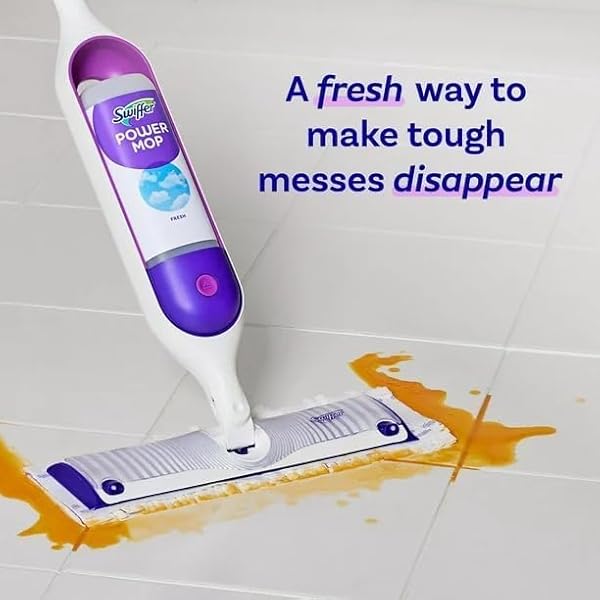 SWIFFER 750ML POWER MOP CLEANING SOLUTION FRESH SCENT