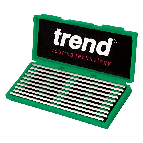 Trend Solid Carbide Planer Blades, 82 x 5.5 x 1.1 mm, 5 Pairs