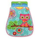 Stephen Joseph Wipeable Bib, Owl