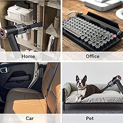 KIKIMO Car Vacuum Cleaner for Jeep, Foldable