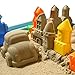MOTION SAND Play Sand , 2.2LBS of Natural Sand and Motion Garden Playset with 14 Pcs Molds Kit, Non-Toxic Sand for Kids