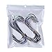 D-BUY 10 Pack 3.5 inch S Hooks Heavy Duty Plants Hooks for Hangings, Outdoor, Light, Cup, Large Hangers for Kitchen, Bathroom, Bedroom and Office (Silver)