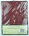 Venice's Heavy Duty 100% Vinyl Shower Curtain Liner with 12 Metal Grommets Color Burgundy