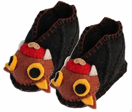 Silk Road Bazaar Bat Infant Zooties, Black, One Size