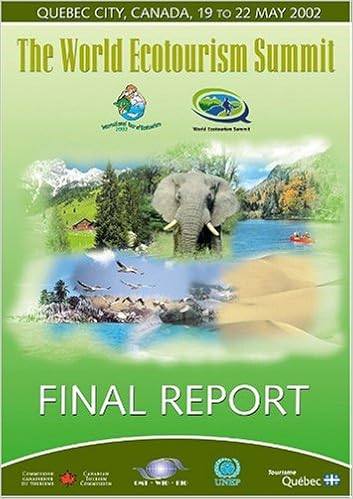 The World Ecotourism Summit Final Report World Tourism Organization 9789284405503 Amazon Com Books