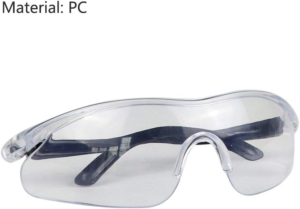 Sarpico Drool-proof Goggles Virus Transparent Glasses Fog Blocking Anti-dust Adjustable Eyewear For Adults And Children