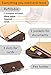 BiG V Refillable Leather Journal - Leatherbound Writing Journal for Men and Women with Pen Holder, Includes Lined Squared and Blank Pages, Notebook For Travelers