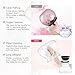 Uniqcare USB Rechargeable Makeup Brush Cleaner and Dryer- Dual Speed Quick and Easy Spin Cleaning Tool- Electric, Rotating, spinner machine for most cosmetic, make up brushes making them last longer!!
