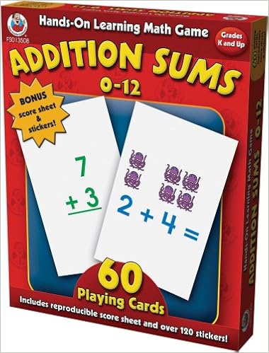 Hands-On Learning Addition Sums 0-12 Card Game (Hands-On Learning Math Games): School Specialty Publishing: 0017257135089: Amazon.com: Books