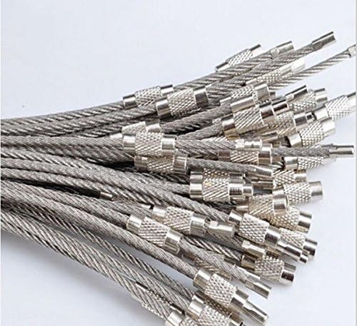 Wire keychain ring tool (stainless steel). Outdoor, Camping Edc gear - 10pcs / order