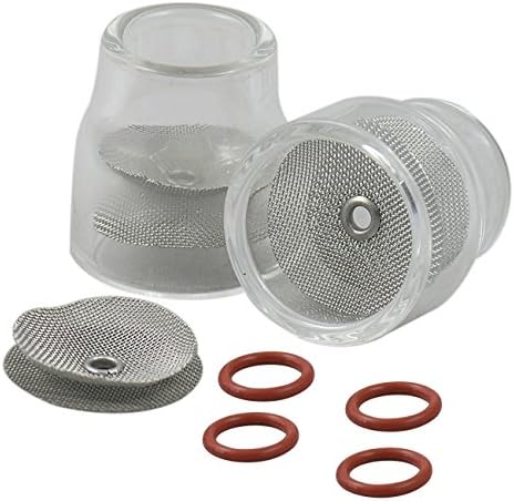 Furick Cup FUPA #12 Welding Cup Kit (2 Cups, 4 O-Rings, 1 Spare Diffuser)